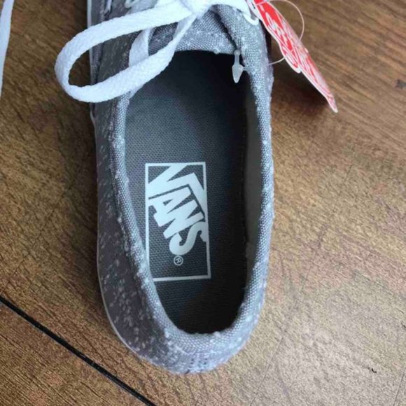 💖MEGA SALE💖 VANS Authentic Lo Pro Marled Canvas Gray Womens Size 5 VNOA32R4QAV - Picture 8 of 8